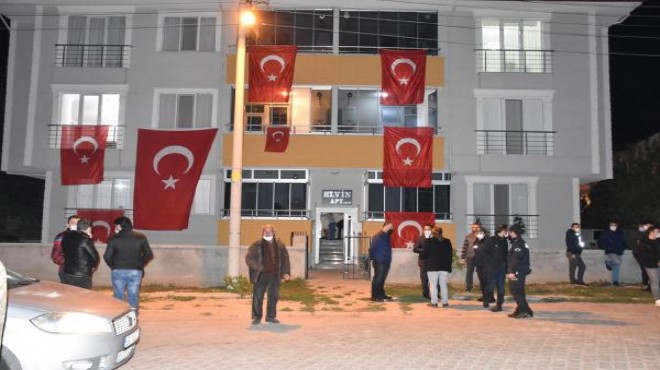 Irak'ın kuzeyinden İzmir'e ateş düştü!