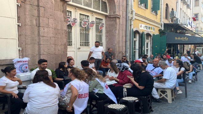 İşçilerin eylemi 1 haftayı devirdi... Tugay a  performans  yanıtı!