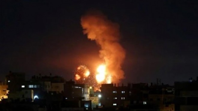 İsrail, Gazze yi vurdu: Bir gecede 103 can kaybı!