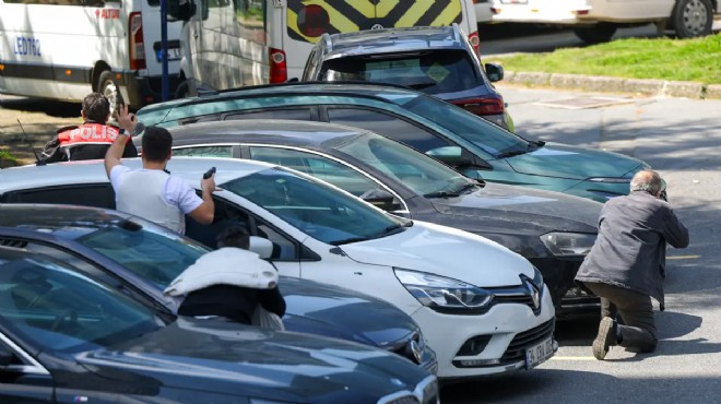 İsrail Konsolosluğu önünde çatışma!