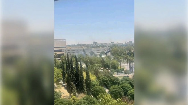 İsrail den Suriye nin başkenti Şam a saldırı!