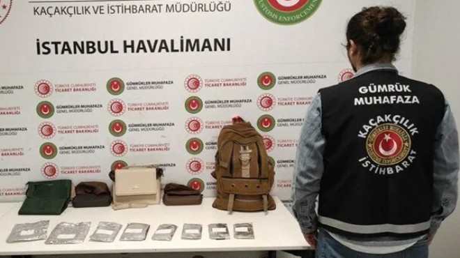 İstanbul Havalimanı'nda ele geçirildi: 4,3 ton!