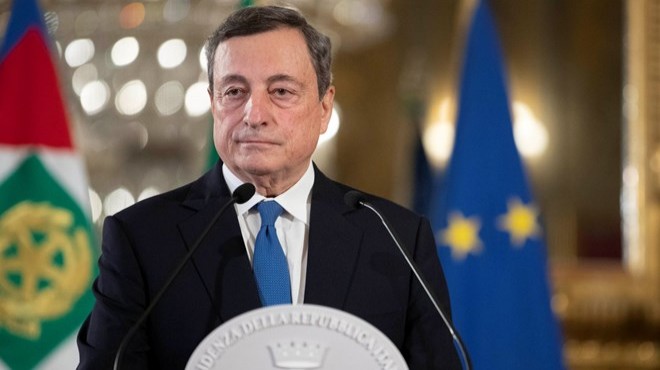 İtalya Başbakanı Draghi'nin sözlerine sert tepki