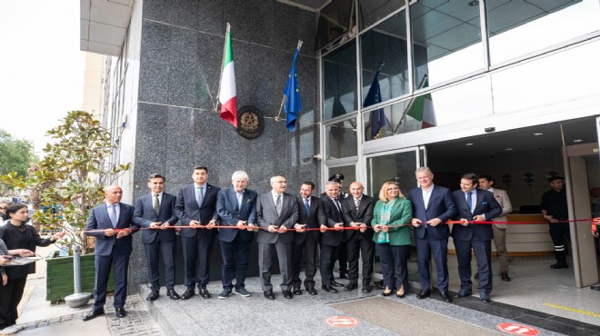 İtalyan Konsolosluğu'nun yeni binası kapılarını açtı