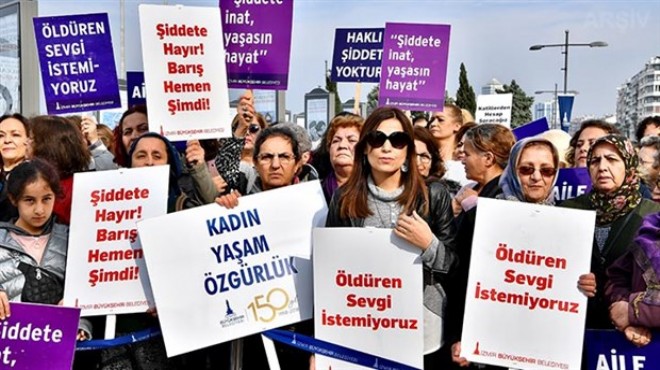 İzmir 8 Mart'a hazır... Parola: Hayatın her alanında kadınlarla eşit ve adil bir dünya!