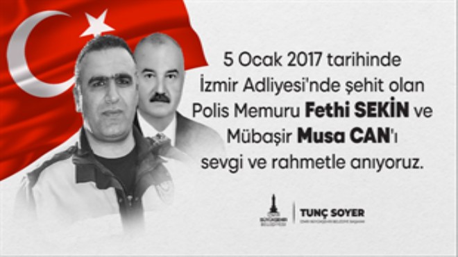 İzmir Adliye Şehitleri ni anacak