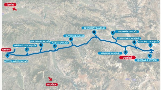 İzmir-Antalya yolunda kritik etap yola çıkıyor!