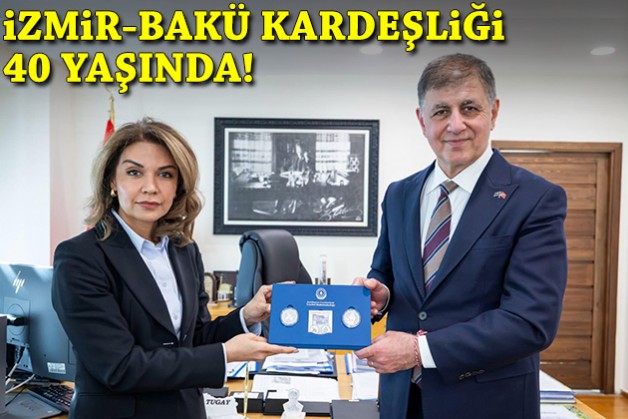 İzmir-Bakü kardeşliği 40 yaşında