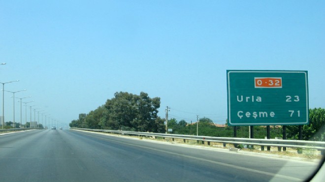 İzmir-Çeşme Otoyolu'na yüzde 350 zam yolda!