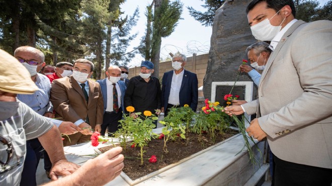 İzmir Efsane Başkan Erten i andı