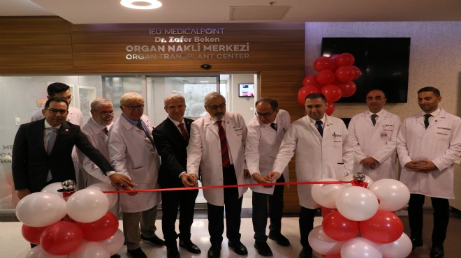 İzmir Ekonomi Üniversitesi Medical Point Hastanesinde Organ Nakli Merkezi açıldı