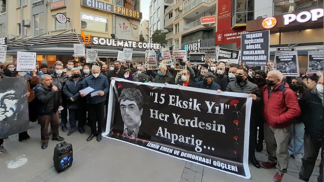 İzmir Hrant Dink'i andı