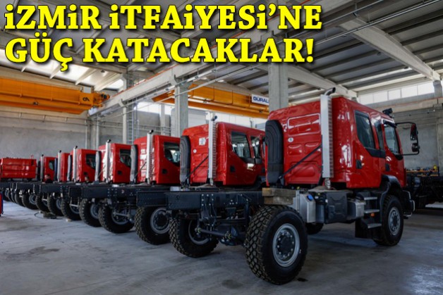 İzmir İtfaiyesi'ne güç katacaklar!