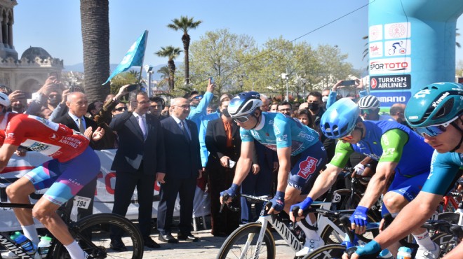 İzmir-Manisa etabında startı Kasapoğlu verdi