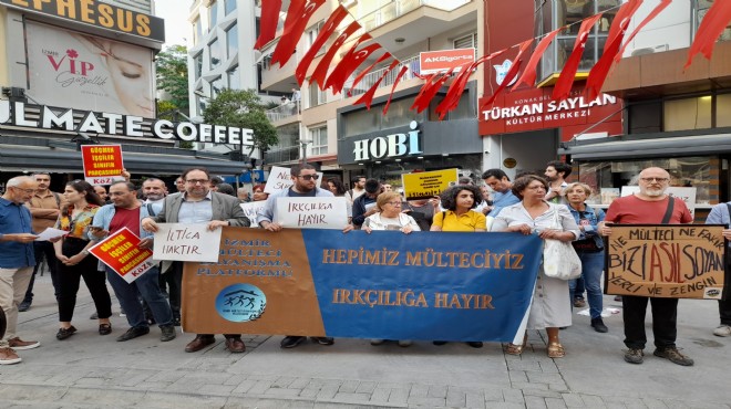 İzmir Mülteci Dayanışma Platformu: Nefret suçtur!