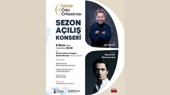 İzmir Oda Orkestrası sezonu açıyor
