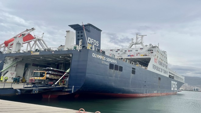 İzmir-Sete Ro-Ro hattı yeniden yola çıktı!