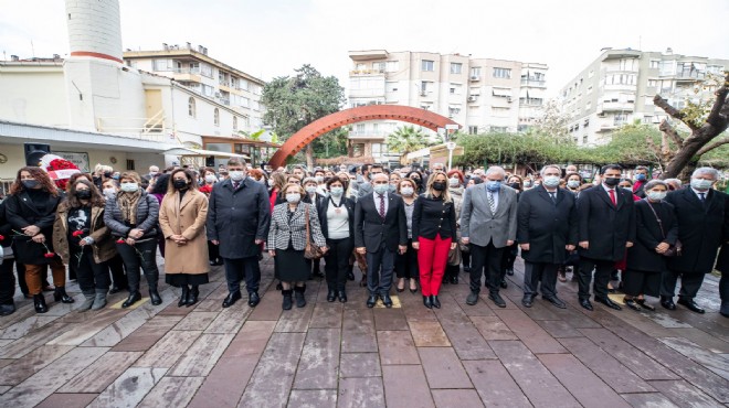 İzmir Zübeyde Ana'yı andı