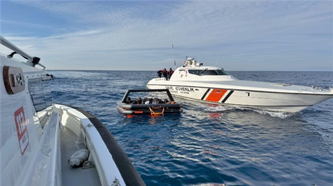 İzmir açıklarında yine göçmen dramı!