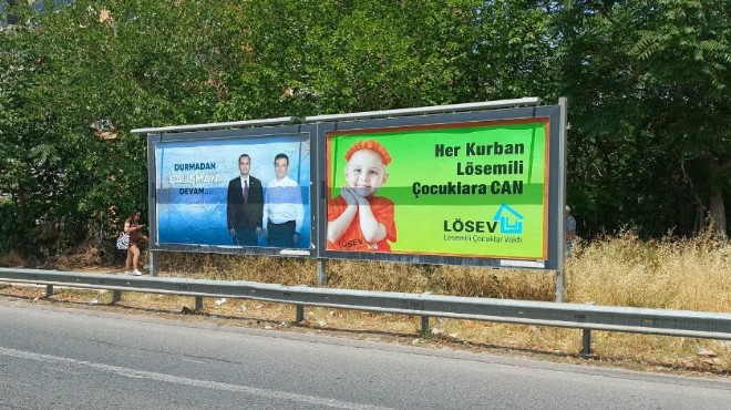 İzmirli başkandan İmamoğlu hamlesi: İlçenin dört bir yanına astı!