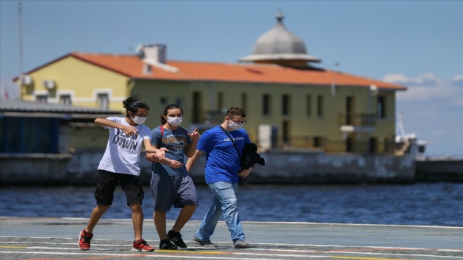 İzmir de 15-20 yaş arası gençlerin adresi sahil oldu!