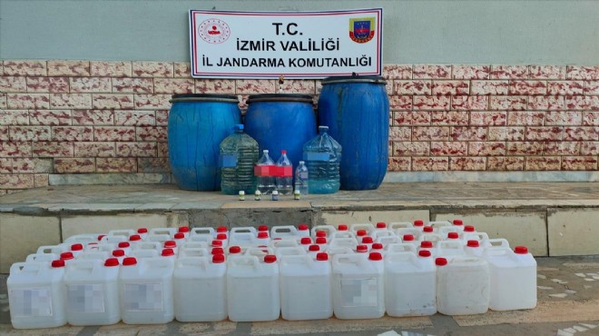 İzmir'de 2 ilçede 'sahte içki' operasyonu: 2 gözaltı!