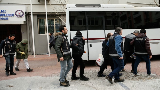 İzmir de 20 milyonluk dublörlü vurguna operasyon!