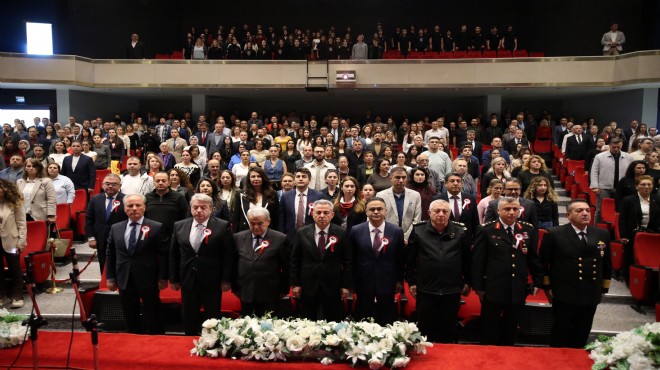 İzmir de 24 Kasım törenle kutlandı