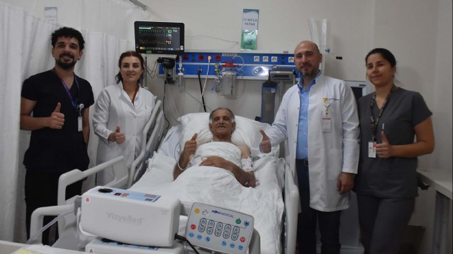 35 dakika kalbi duran hasta hayata tutundu!