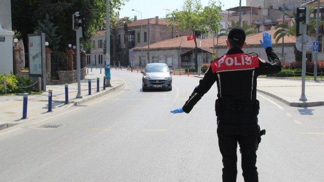 İzmir de 4 günlük bilanço: 2 bin 124 kişiye ceza!