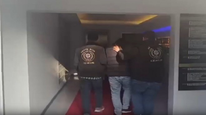 İzmir de 88 adrese eş zamanlı baskın: 165 firari yakalandı!