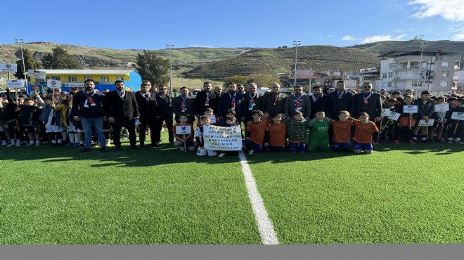 İzmir de  Benim Adım Filistin Futbol Turnuvası 