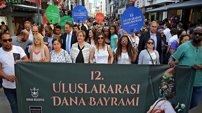 İzmir de  Dana Bayramı  coşkusu!