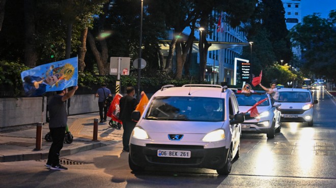 İzmir'de Erdoğan konvoyu!