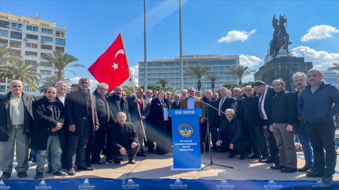 İzmir'de Erzurum'un kurtuluş günü töreni!