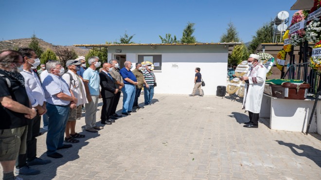 İzmir de Gazeteci Tuşalp e son görev