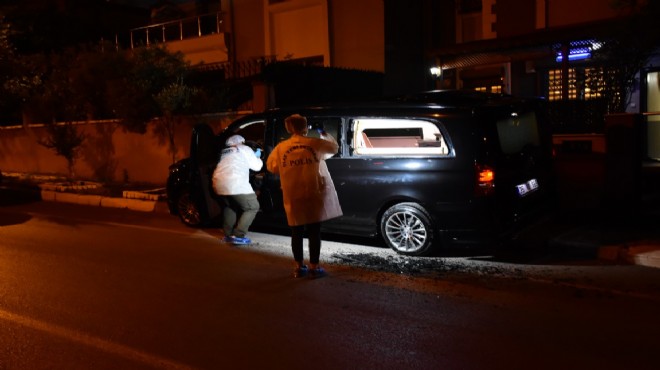 İzmir de İHF Başkanı nın aracına silahlı saldırı