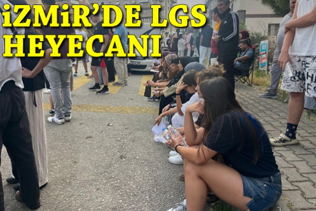 İzmir'de LGS heyecanı