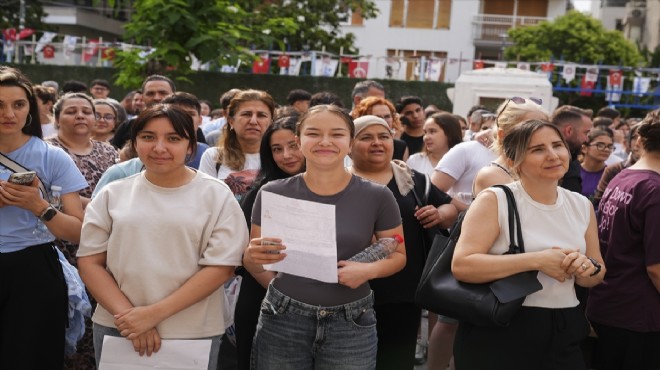 İzmir de LGS heyecanı