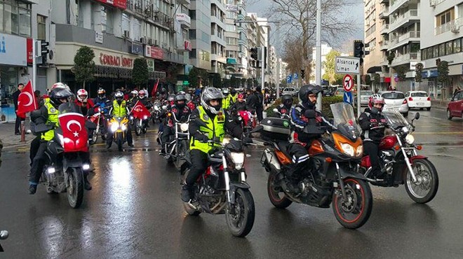 İzmir de Mehmetçik e destek konvoyu