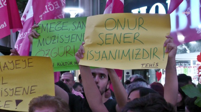 İzmir de Onur Şener cinayeti protestosu!