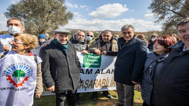 İzmir'de 'Zeytinime Dokunma' isyanı... Soyer: Hayatı savunmaya devam edeceğiz!