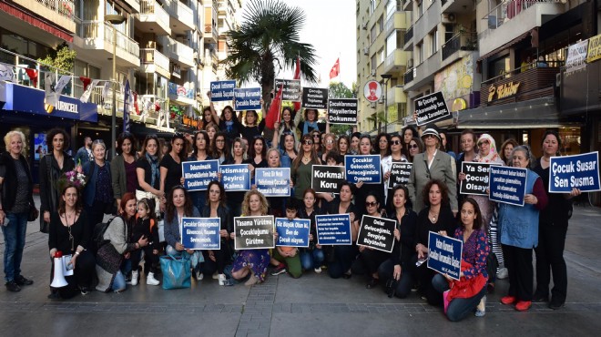 İzmir'de anne dayanışması