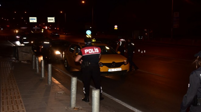 İzmir'de bin 200 polis ile huzur ve güven uygulaması