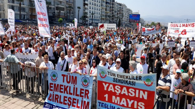 Binlerce işçi Gündoğdu'ya akın etti: İzmir'den Taksim'e selam!