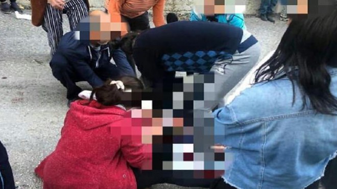 İzmir de koca dehşeti: Sokak ortasında eşi tarafından öldürüldü