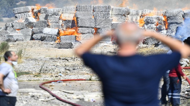 İzmir de çifte yangın: Büyükşehir den müdahale