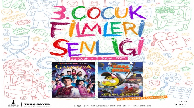 İzmir'de çocuk filmleri şenliği