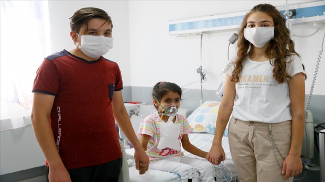 İzmir de çocuk hastaların  organ kardeşliği 