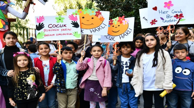 İzmir de çocukların ve çocuk haklarının haftası!